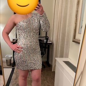 Sequined party dress